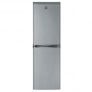 Indesit-CAA-55-NX-Frigorífico-Combi.-Clase-A-.-Silver