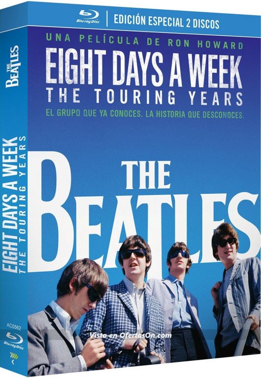 documental The Beatles: Eight Days a Week - The Touring Years (Edición Especial Deluxe: 2 Blu-ray + Libreto 64 pág.) [Blu-ray]