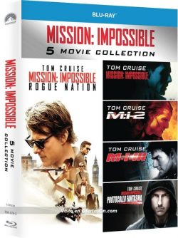 pack 5 peliculas mision imposible blu-ray
