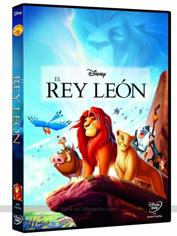 pelicula el rey leon dvd