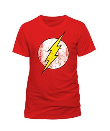 camiseta dc comics flash