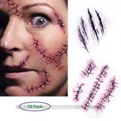 Pegatinas de cicatrices (10 unidades)