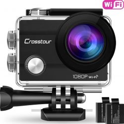 Cámara deportiva Crosstour CT7000 Wifi 1080P Full HD 2.0 LCD sumergible + accesorios