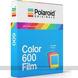 Película de fotos Polaroid 600 Original con Marco de Colores