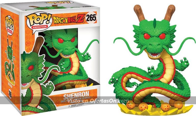 Dragón Shenron 15 cm (Bola de Dragón) Estilo POP! de Funko
