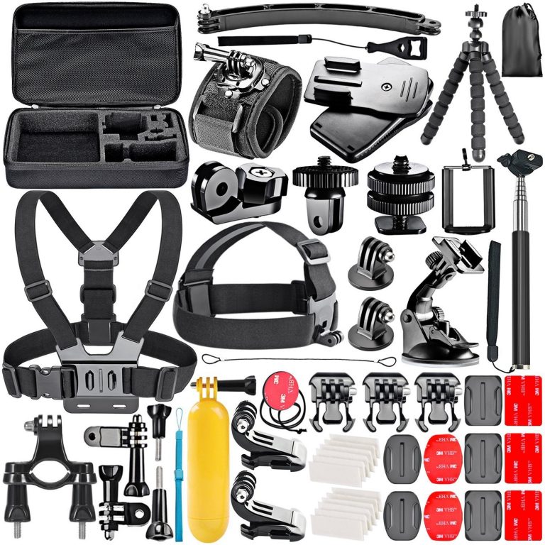 Kit de accesorios para cámaras deportivas Neewer 53-In-1