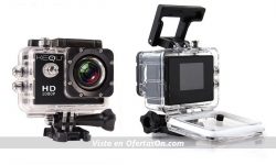 Cámara deportiva HD sumergible