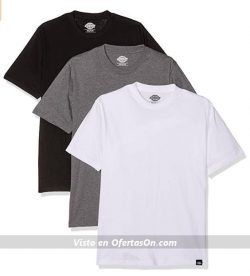 Pack 3 camisetas de corte recto marca Dickies