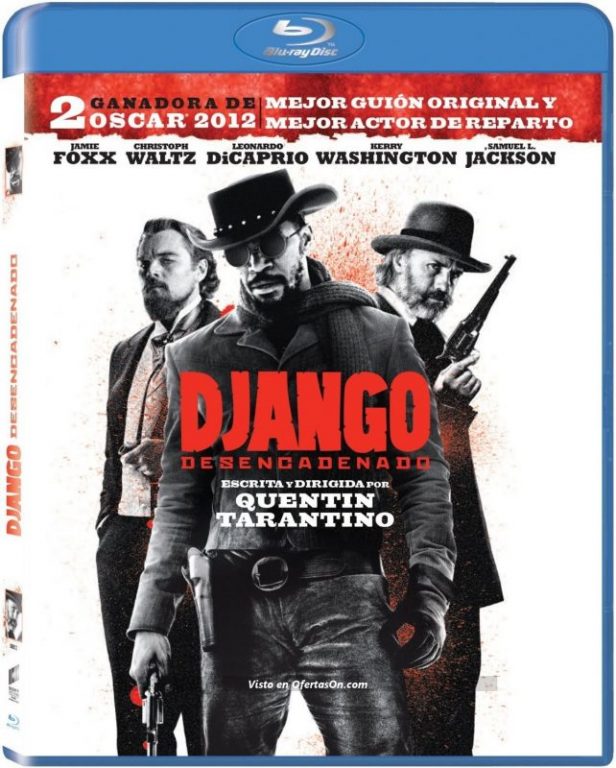 Película Django Desencadenado Blu Ray