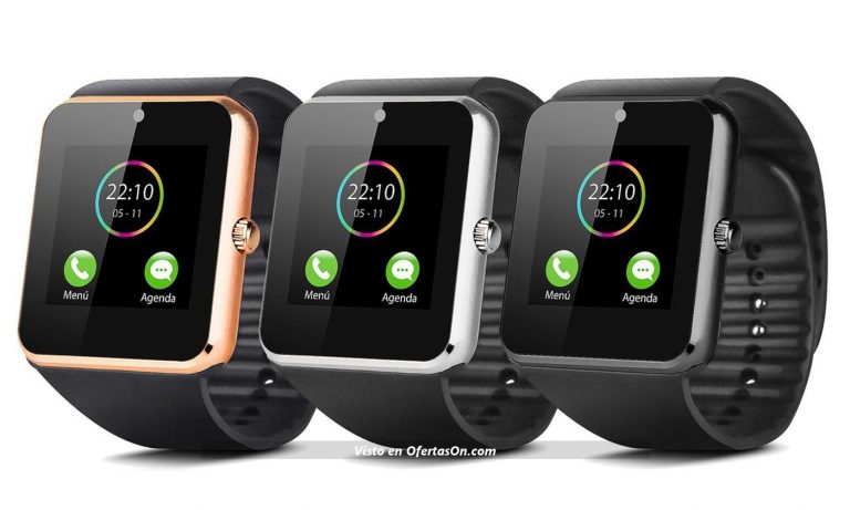 Smartwatch multifunción con cámara y monitor de actividad Smartek SW 832