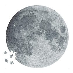 Puzzle circular de la Luna 500 piezas