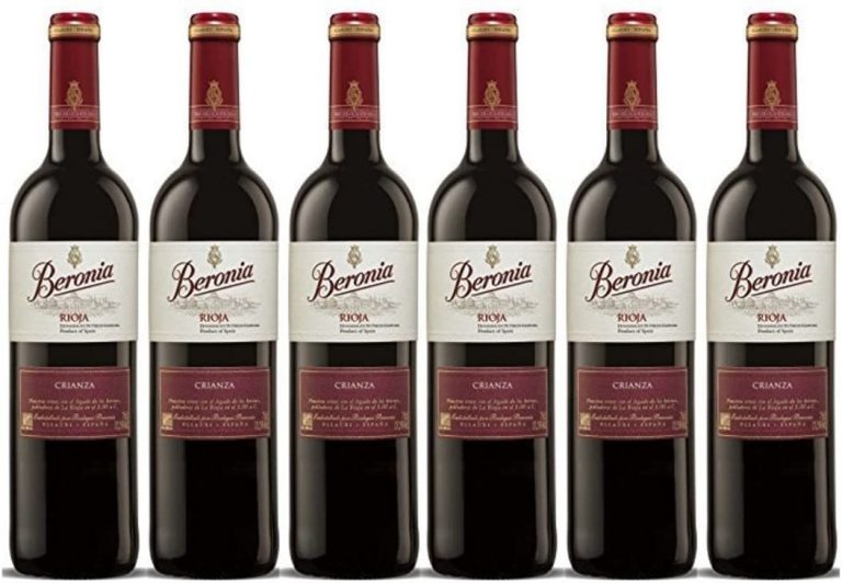 Vino Tinto Beronia Crianza Vino D.O. Ca. Rioja 6 Botellas de 750 ml