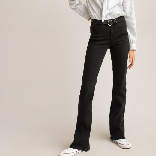 Vaqueros chica bootcut push up de La Redoute Collections