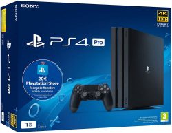 Oferta Flash Sony Playstation 4 Pro PS4 1TB 20e en Playstation Store