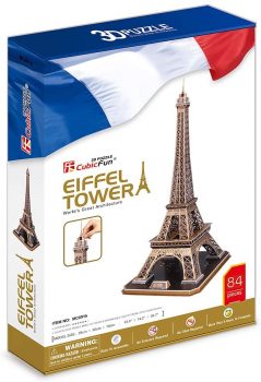 Puzzle 3D Torre Eiffel de Cubicfun