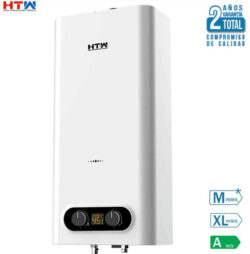 Calentador de Gas Butano Atmosferico Automatico 11 Litros Obi Camara Abierta Tiro Natural HTW