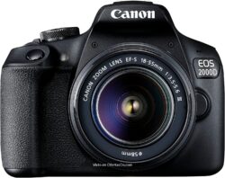 Camara reflex Canon EOS 2000D