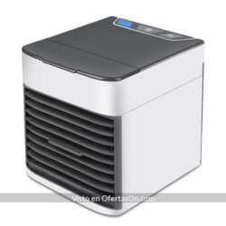 Ventilador portatil recargable USB con humidificador y aire acondicionado de sobremesa