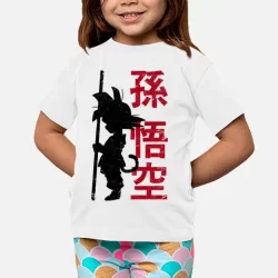 camiseta para niños Buscando las bolas de dragon